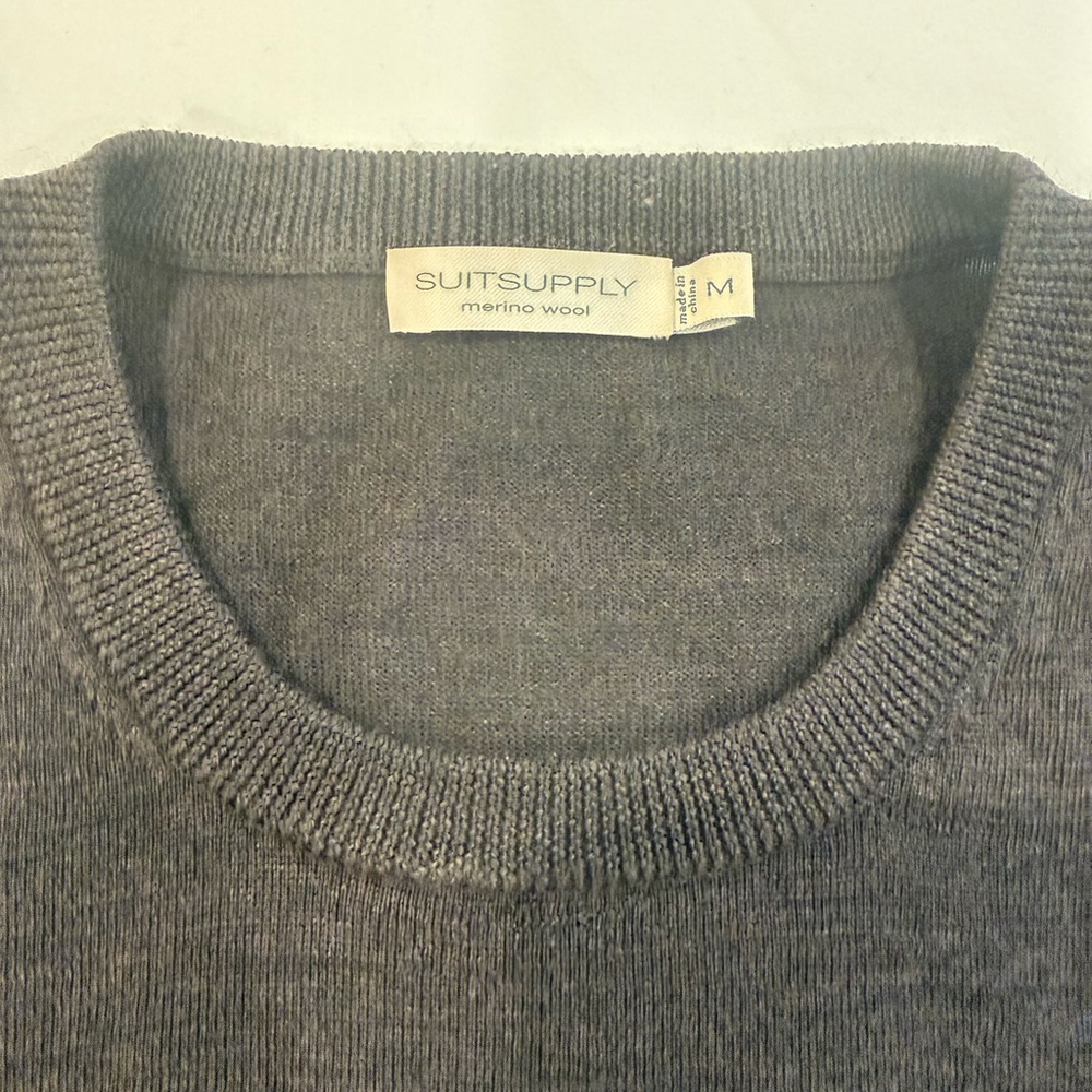Suitsupply Dark Brown Crewneck Sweater - Picture 4 of 10